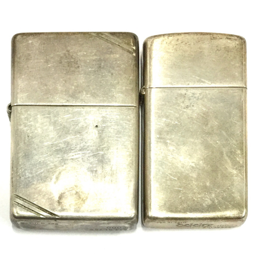 ジッポー STERLING スターリングシルバー 2000 / 2001 オイルライター