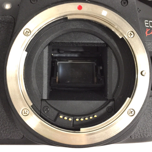 1円 Canon Kiss X8i EF-S 18-55mm 1:3.5-5.6 IS STM 55-250mm 1:4-5.6 IS STM デジタル一眼レフカメラ L131758_画像2