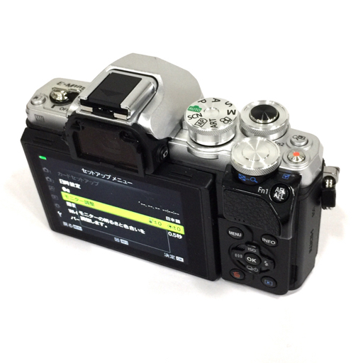1円 OLYMPUS OM-D E-M10III ZUIKO DIGITAL 14-42mm 1:3.5-5.6 含む ミラーレス一眼カメラ レンズ セット L141201_画像3