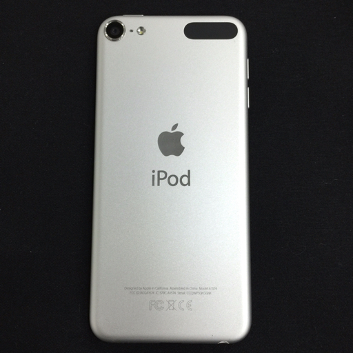 1円 Apple iPod touch 第6世代 A1574 MKHX2J/A 32GB シルバー ポータブルプレーヤー オーディオ 本体_画像2