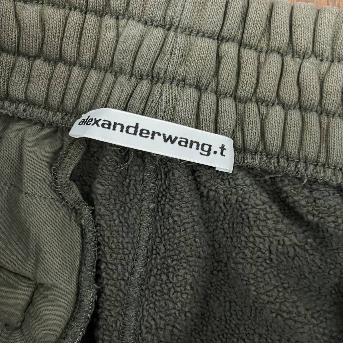 [ внутренний стандартный товар ] alexanderwang.t тренировочный брюки оливковый XS женский Alexander one 