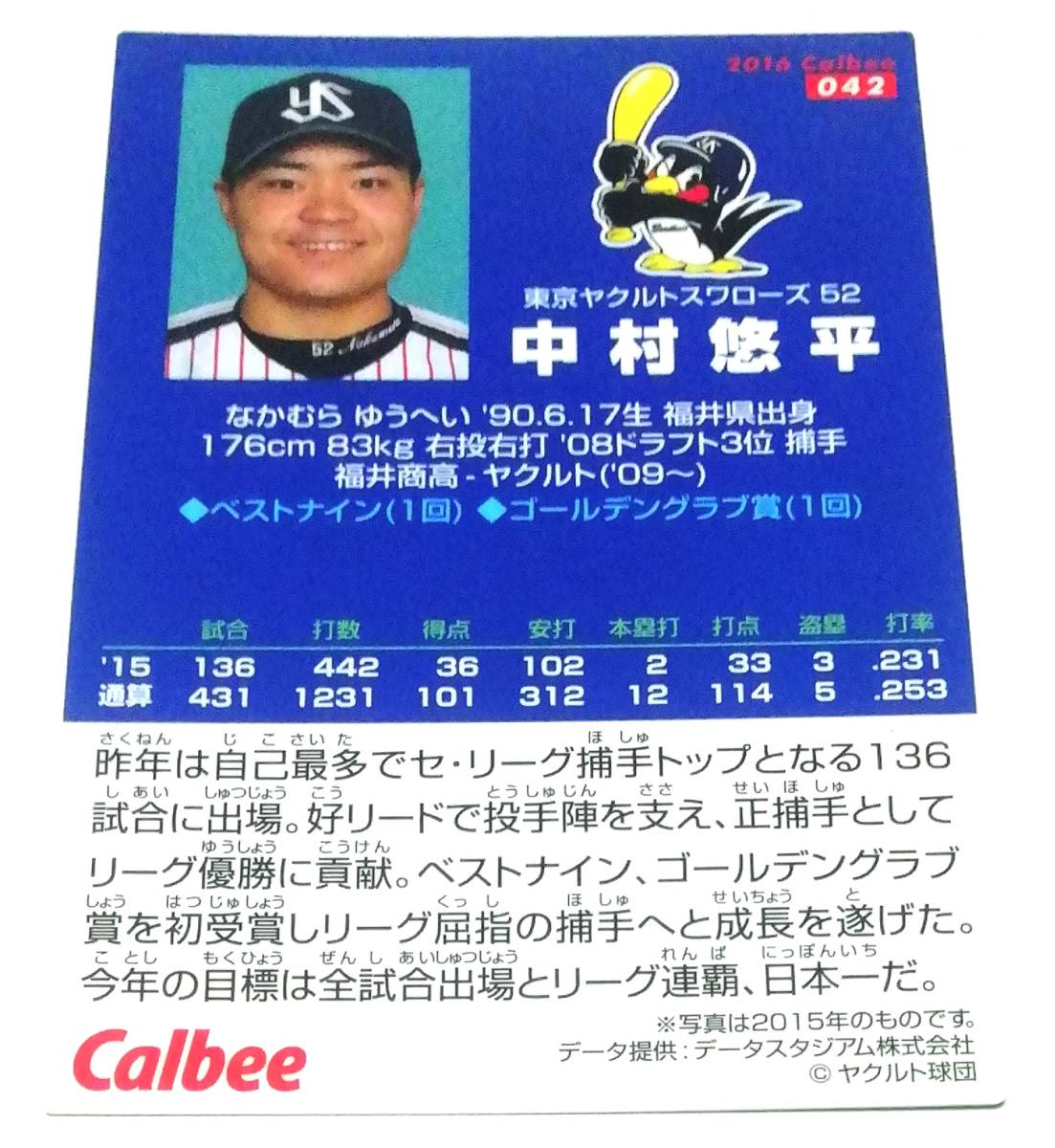 カルビー 2016 第1弾 レギュラーカード 005 バンデンハーク(ソフトバンク) カルビー 2016 第1弾 レギュラーカード 005 バンデンハーク(ソフトバンク)