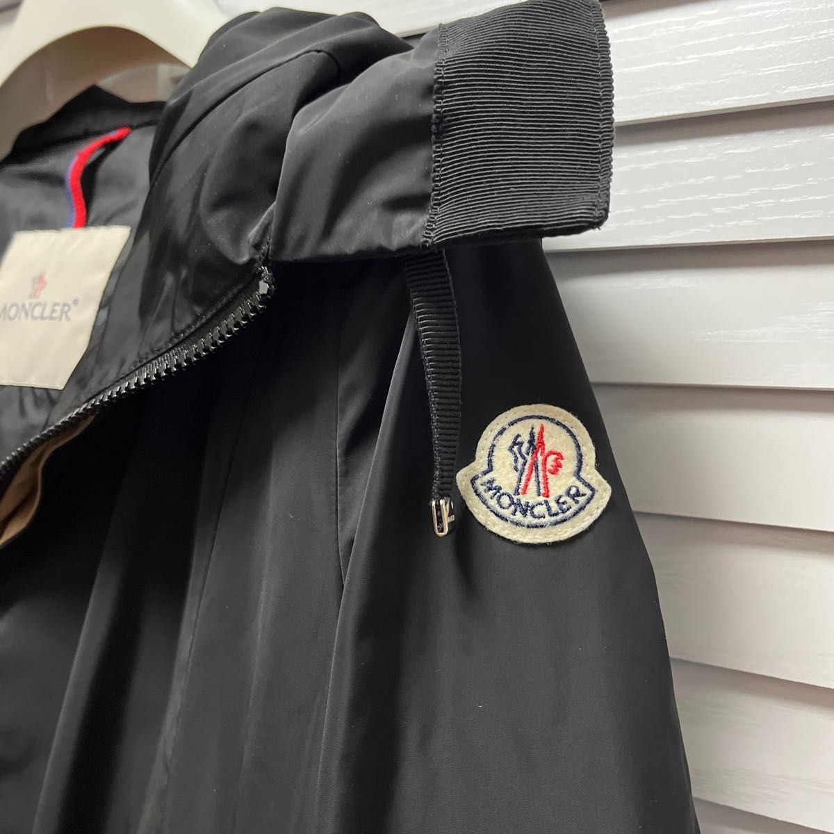 MONCLERモンクレール正規品スプリングコートTUILE 1 ブラック MONCLERモンクレール正規品スプリングコートTUILE 1 ブラック