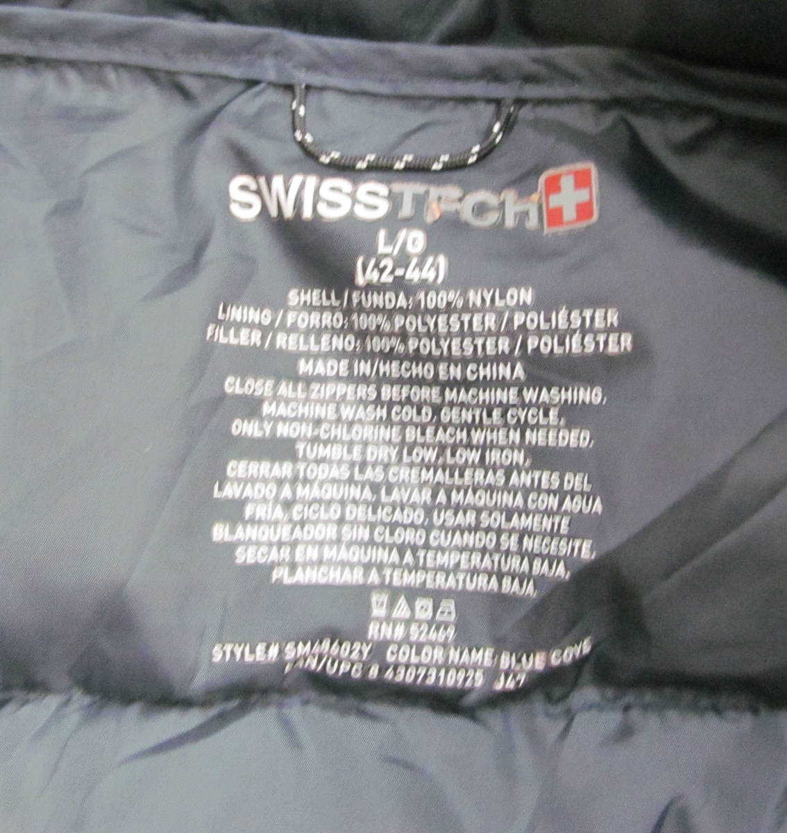 US古着 SWISSTECH スイステック 中綿入り ジャケット L 42-44 d14_画像8