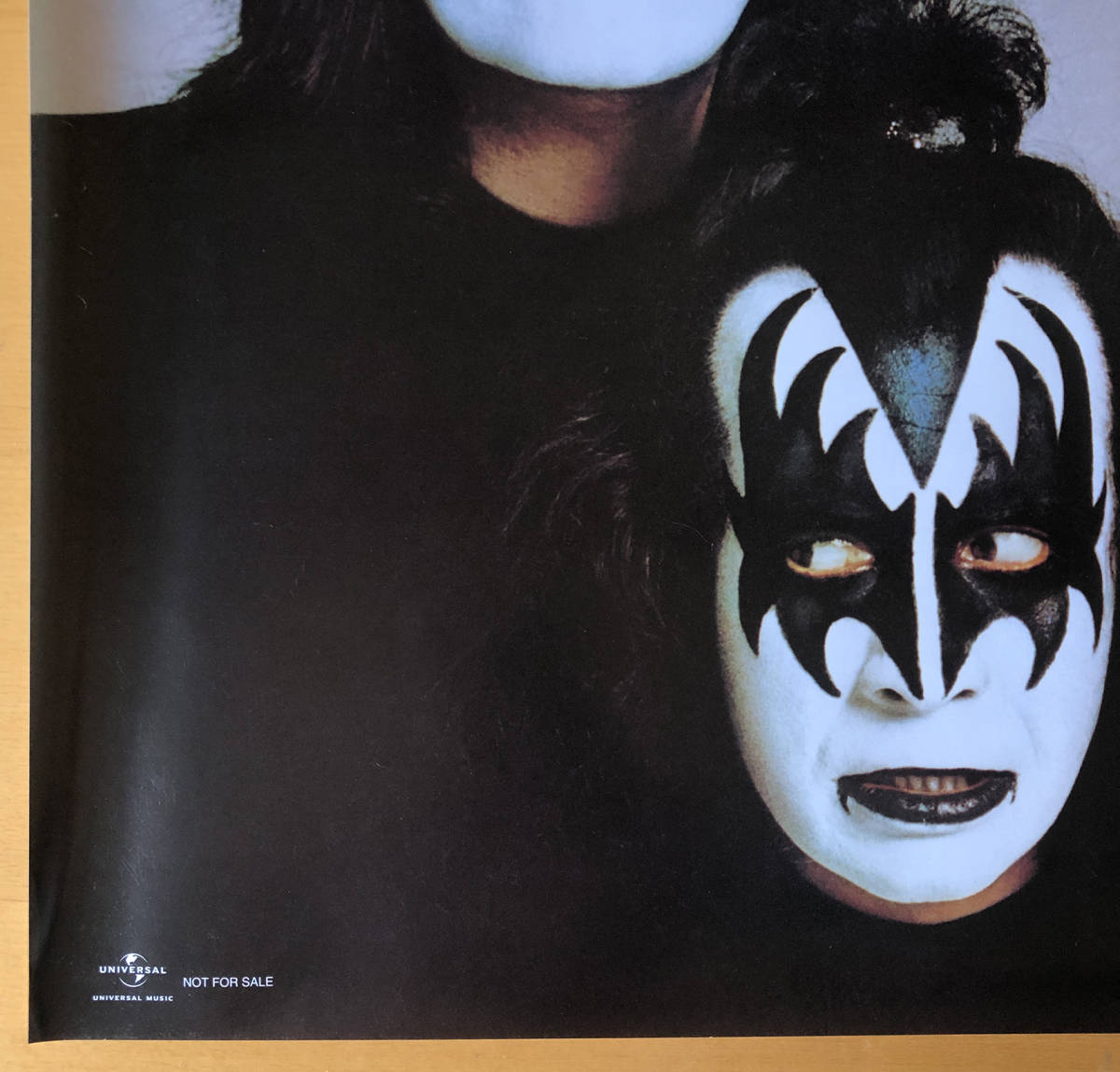 KISS／B2ポスター　ポール・スタンレー　ジーン・シモンズ_画像3