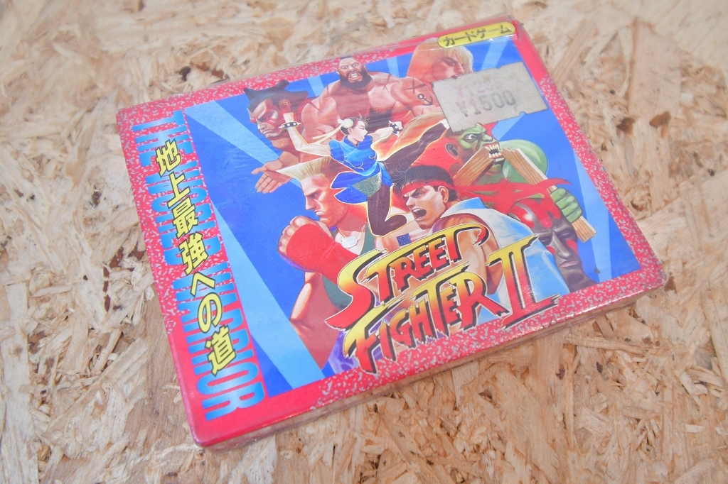 カードゲーム　ストリートファイター2 地上最強への道 STREET FIGHTERⅡ　Central Hobby セントラルホビー　未使用　デッドストック