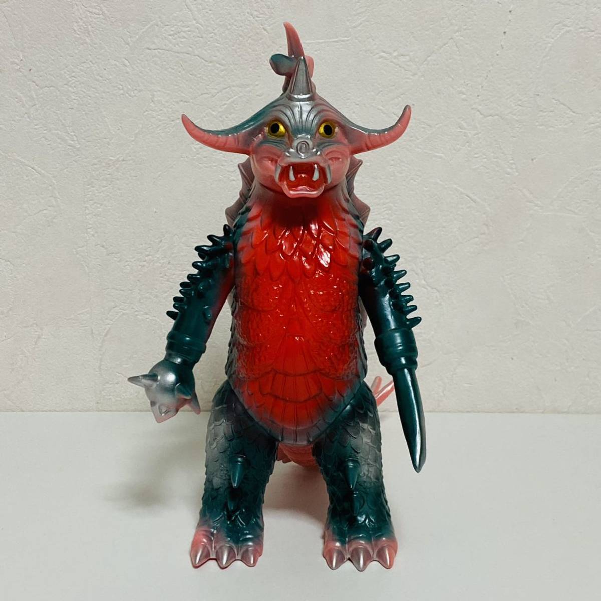 【美品】BANDAI バンダイ B-CLUB ブルマァクの怪獣シリーズ 復刻版怪獣シリーズ No.2242 バラバ ソフビ フィギュア_画像1