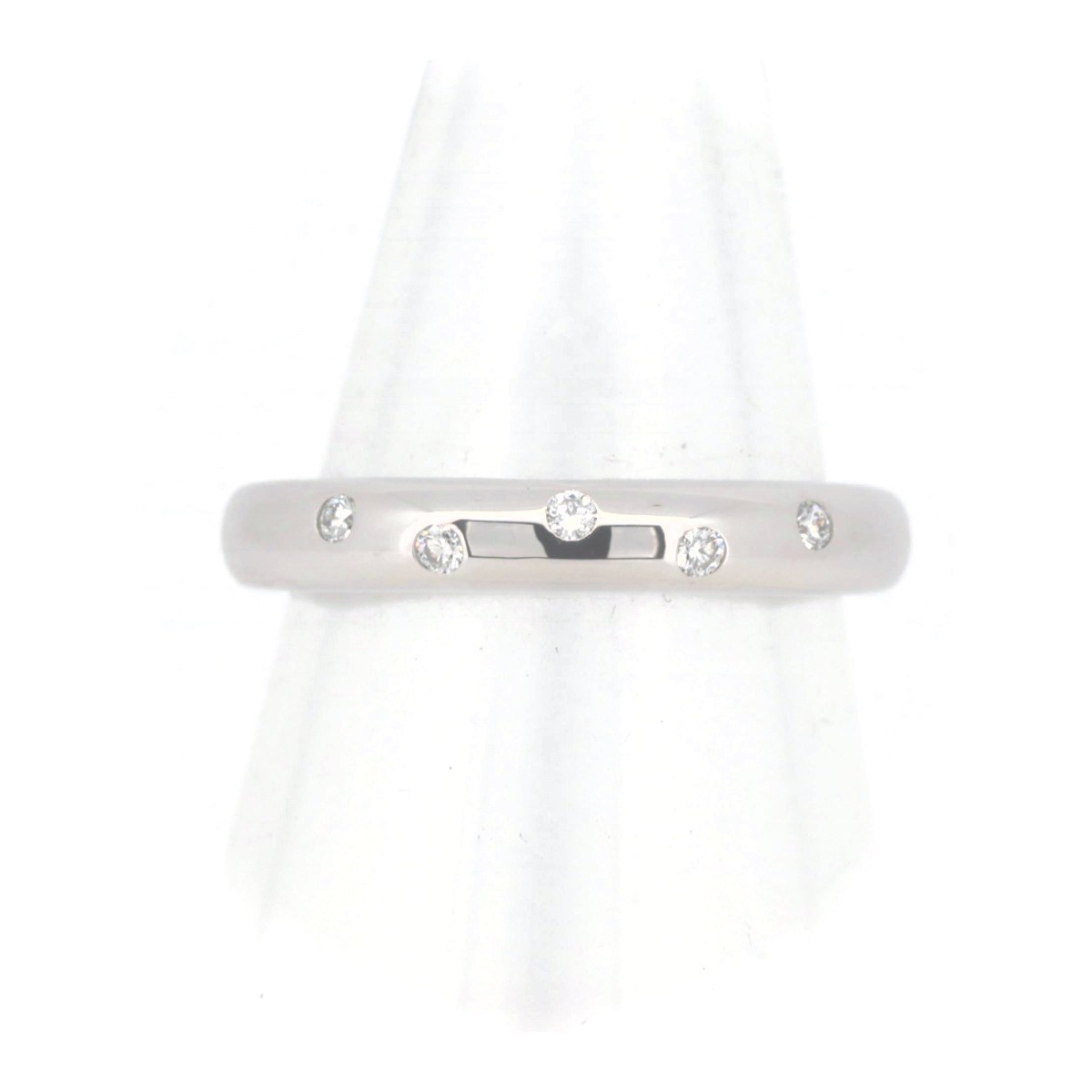 タサキ ダイヤモンド リング 指輪 0.06ct 10号 K18WG(18金 ホワイトゴールド) 質屋出品