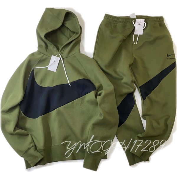 100％の保証 ナイキ ☆新品☆NIKE テックフリース XL カーキ -326