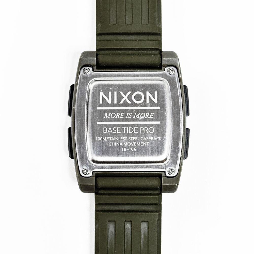 ◎NIXON ニクソン ウォッチ BASE TIDE PRO タイドグラフ タイド サーフィン 腕時計 時計 SURPLUS サープラス アーミー グリーン カーキ_◎NIXON ニクソン BASE TIDE PRO