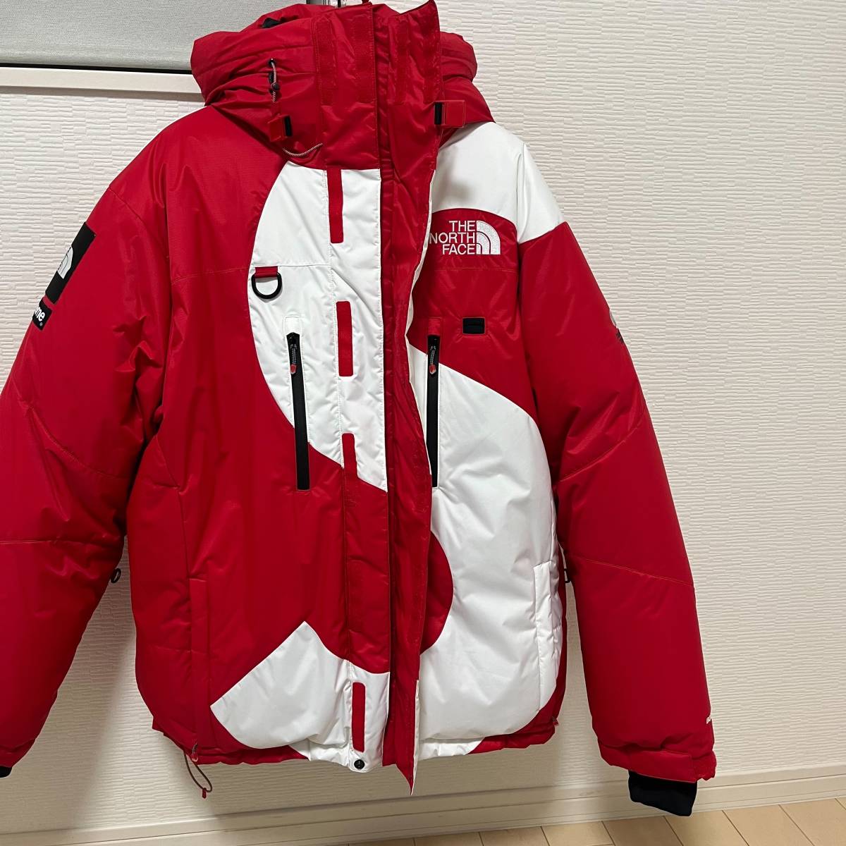 1度のみ着用 SUPREME THE NORTH FACE HIMALAYAN PARKA Sロゴ Lサイズ [ シュプリーム ノースフェイス ノース  ヒマラヤンパーカ ND920031 ]