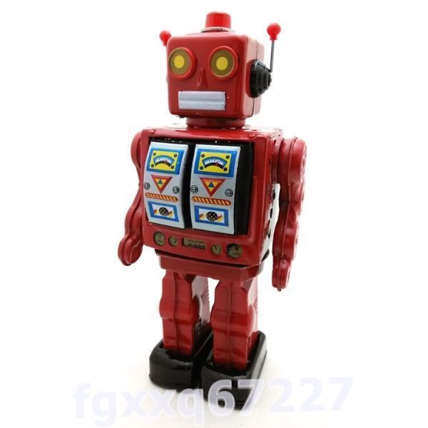 GQ138:* popular * iron. toy, missed toy, furniture display, unique properties, electric rotation robot 
