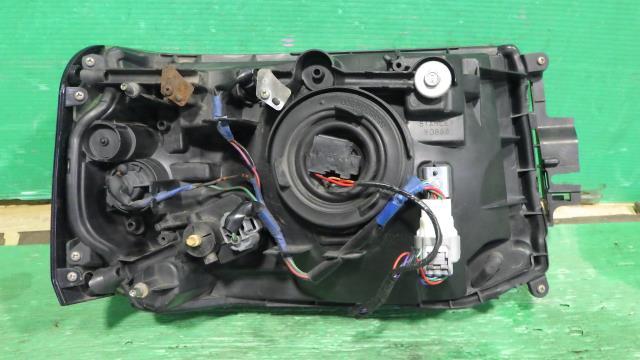 ミニキャブ EBD-U61V 左ヘッドランプASSY ブラボーターボ U17 W0688_画像4