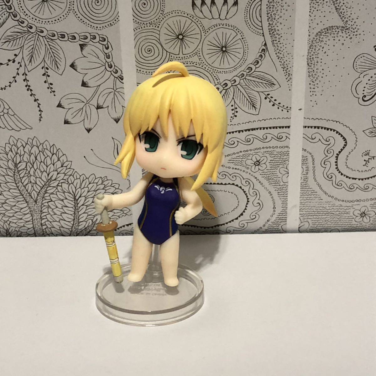 Fate/Zero ねんどろいどぷち Fate/stay night 【セイバー 水着Ver.】 フィギュア ねんぷち きゅんキャラ グッスマ TYPE-MOON FGOの画像1