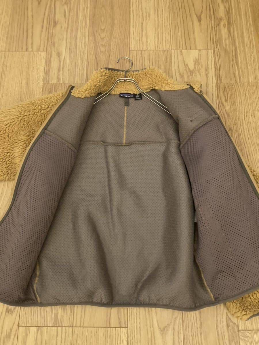 極美品 PATAGONIA CLASSIC RETRO CARDIGAN テキーラゴールド クラシックレトロカーディガン 2001年モデル USA製パタゴニア ヴィンテージ _画像4