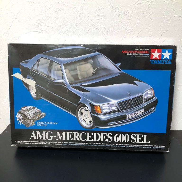 AMG Mercedes BENZ メルセデス ベンツ 600 SEL 1/24 TAMIYA W140 V12 タミヤ アオシマ　フジミ　ハセガワ　プラモデル　エンジン再現_画像1