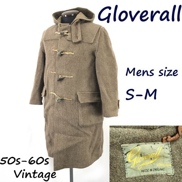 50s-60s/イングランド製/Vintage/金刺繍 グローバーオール/Gloverall