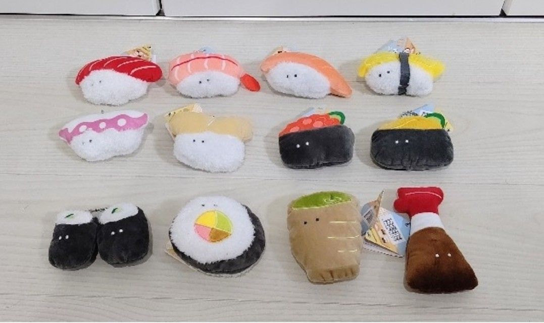 つぶらな瞳のお寿司  マスコット  全12種フルコンプセット