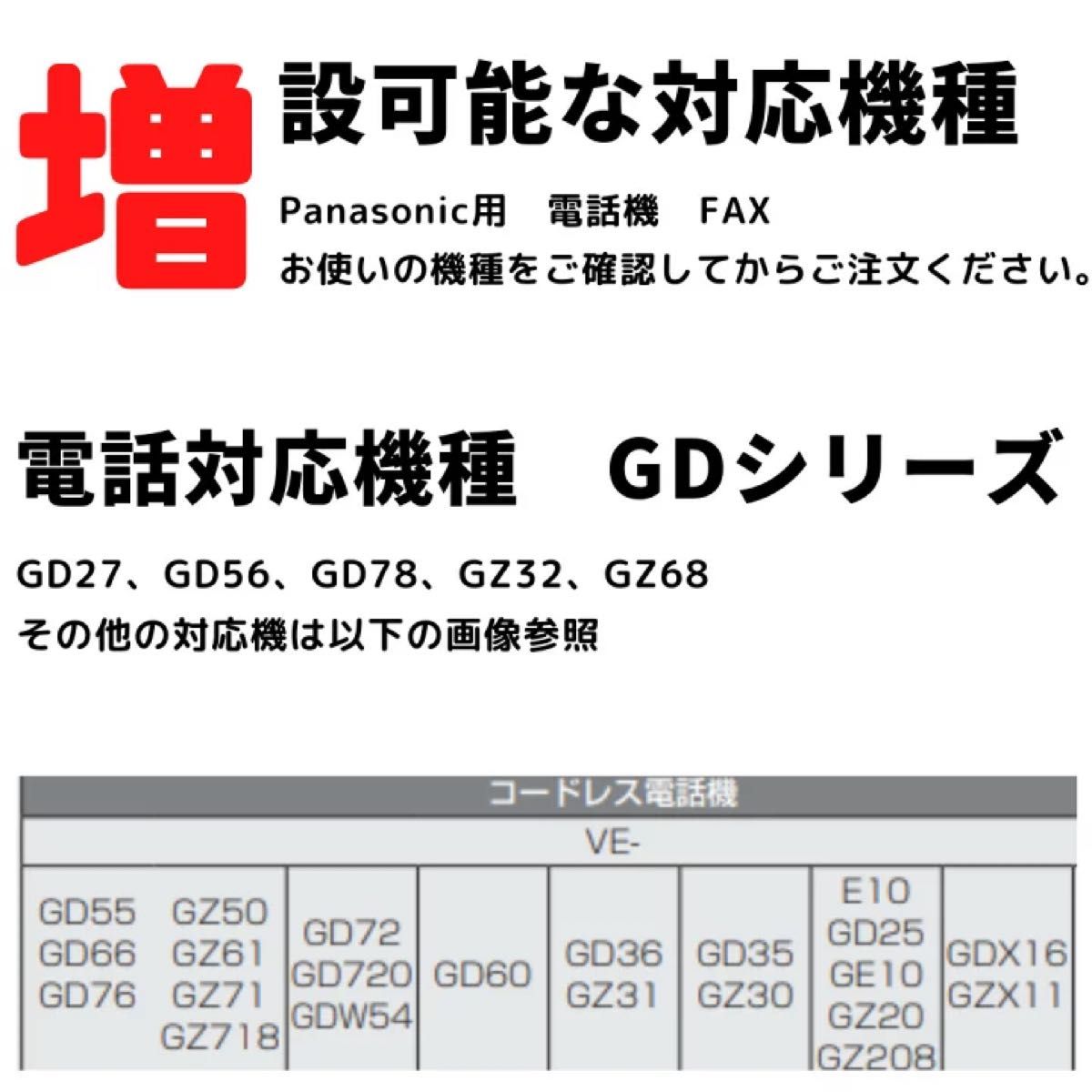 【新品未使用】3台 パナソニック 増設子機 シルバー KX-FKD556-S