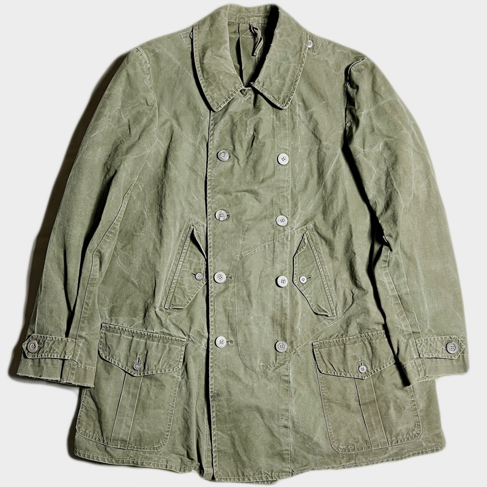 博物館級! 30's ドイツ軍 WINDJACKE ヴィントヤッケ MOUNTAIN TROOP ダブル 山岳猟兵 Gebirgsjger GERMAN ARMY VINTAGE ヴィンテージ COAT_画像1