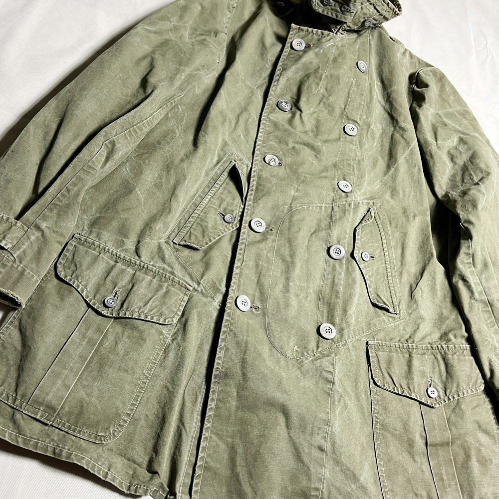 博物館級! 30's ドイツ軍 WINDJACKE ヴィントヤッケ MOUNTAIN TROOP ダブル 山岳猟兵 Gebirgsjger GERMAN ARMY VINTAGE ヴィンテージ COAT_画像6