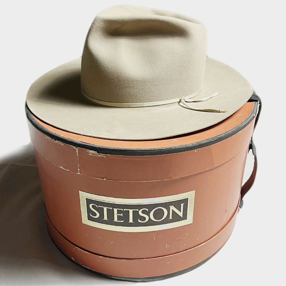 超レア! 60's STETSON 58.5CM 7X OPEN ROAD オープンロード ステットソン ウエスタン WESTERN VINTAGE ヴィンテージ ニアミント MINT レア_画像1