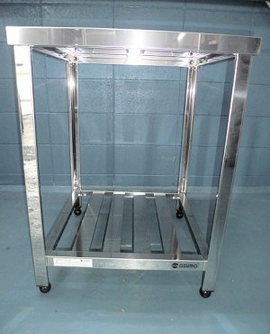 新品同様 376 作業台 調理台 幅600x600 厨房ステンレス台 店舗 中古