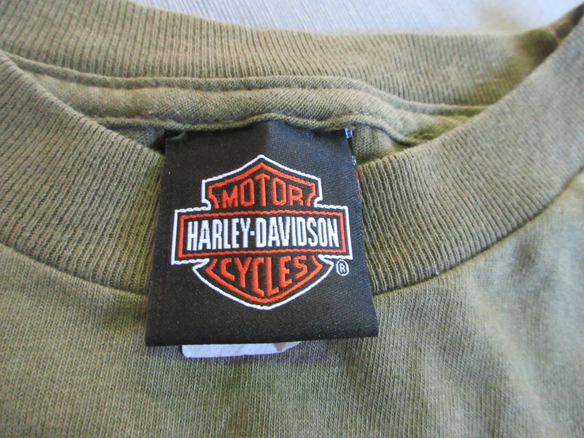 HARLEY-DAVIDSON　長袖Tシャツ　サイズS★B-43_画像3