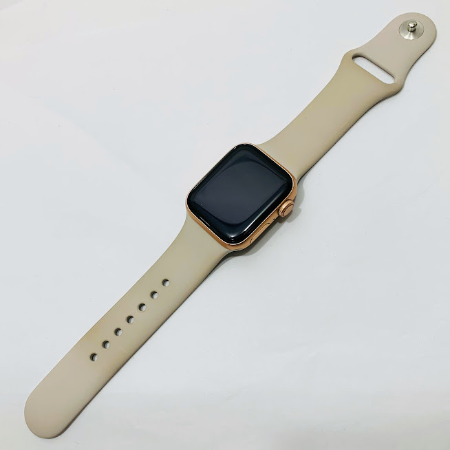 1円～ Apple Watch SE GPS+Cellular 40mm ゴールドアルミニウムケース