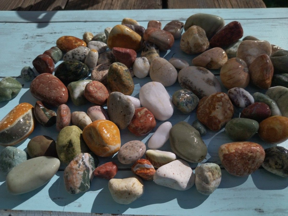 糸魚川海岸のきれいな石