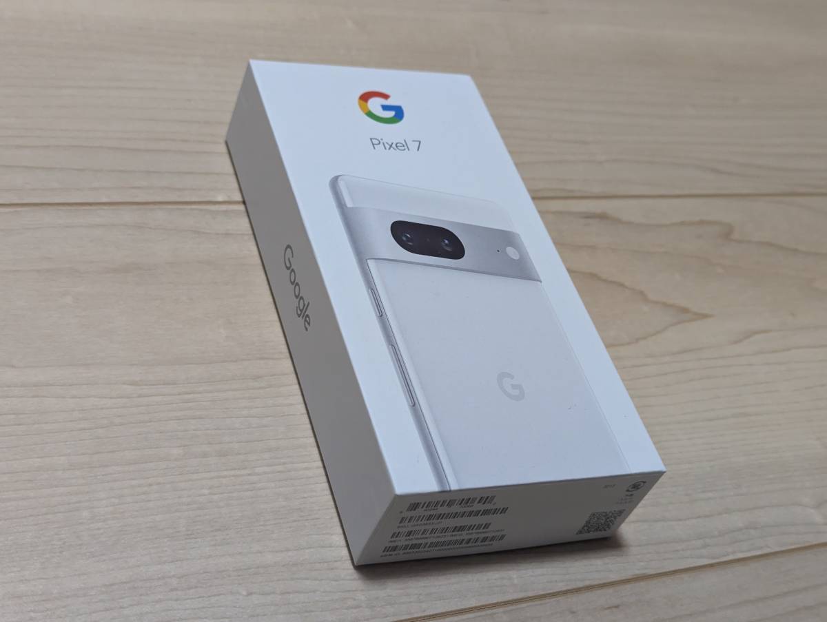 ☆送料無料☆【新品未使用】SIMフリー Google Pixel7 Snow white 128GB