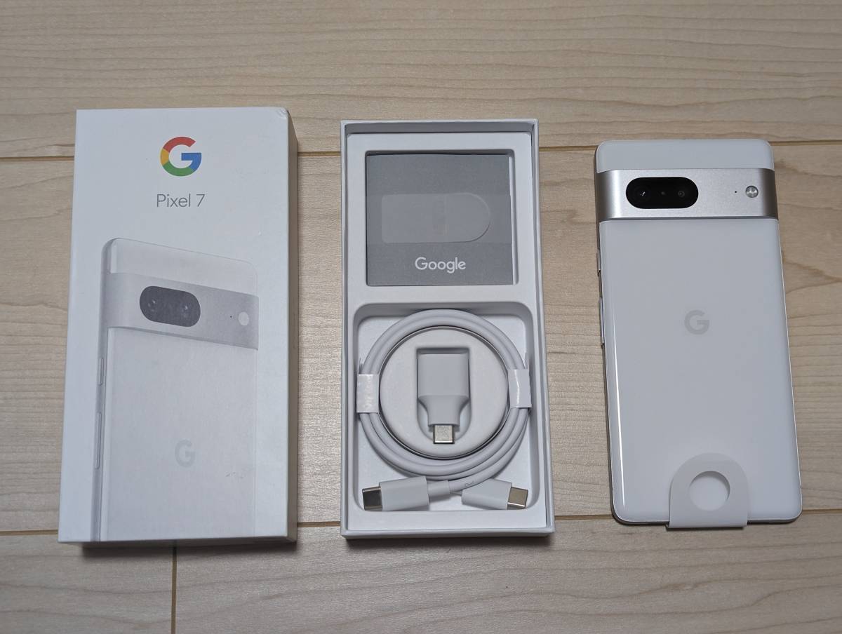 ☆送料無料☆【新品未使用】SIMフリー Google Pixel7 Snow white 128GB