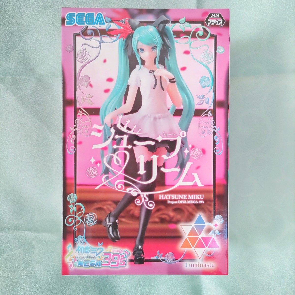 【新品未開封】初音ミク Project DIVA MEGA39's シュープリーム　ルミナスタ　メガミックス　フィギュア_画像1