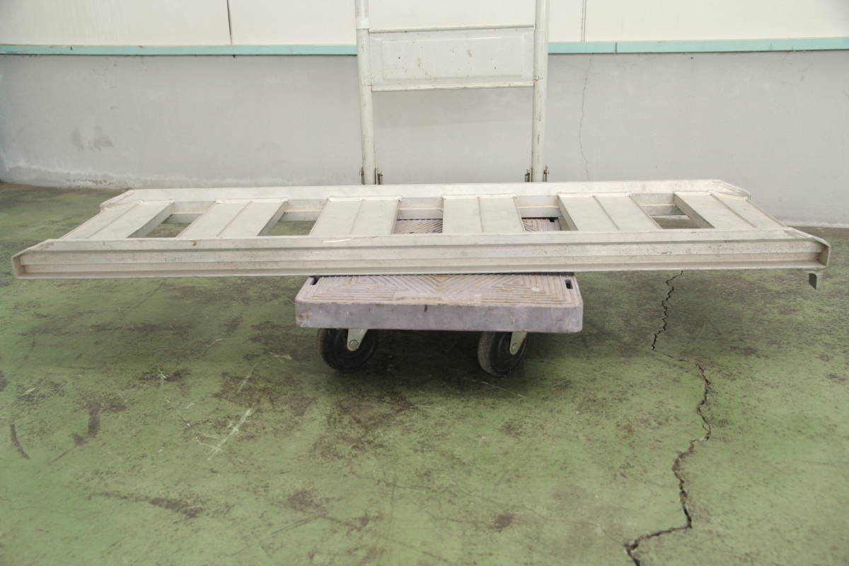 [ used agriculture machine store Himeji .. machine sale ] deformation less aluminium bridge 120-30-1.0 120.30.1.0t 1000. Showa era aluminium 