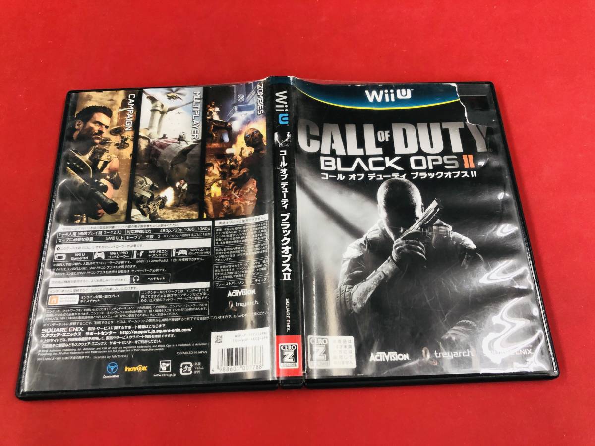  Call of Duty черный OP sII CALL OF DUTY BLACK OPS 2 WiiU немедленно покупка!