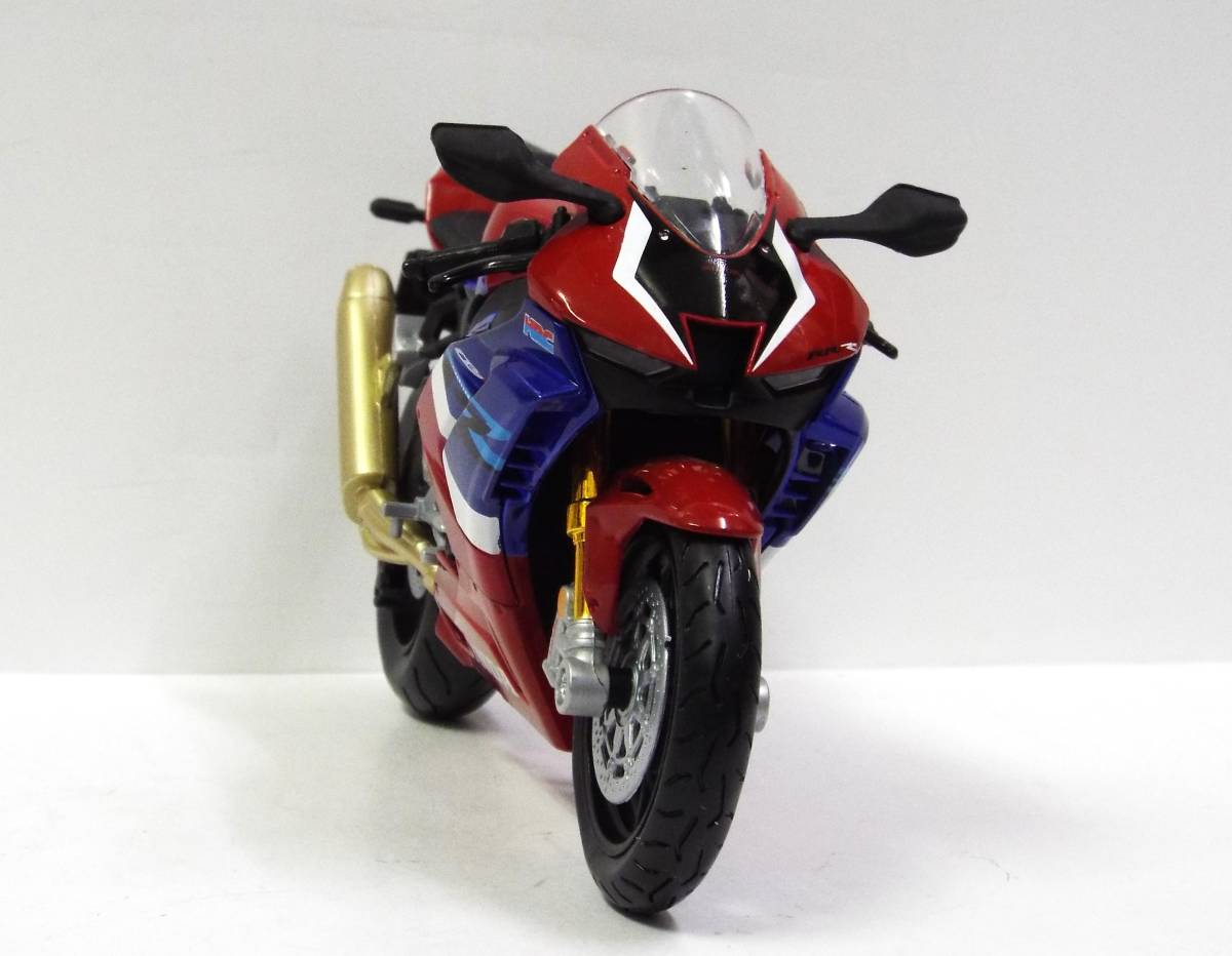 【マイスト】1/12 ホンダ CBR 1000RR-R(ファイアーブレード SP) 2020年 トリコロールカラー（ 商品№ 20099)の完成バイクモデル 並行輸入品_画像6