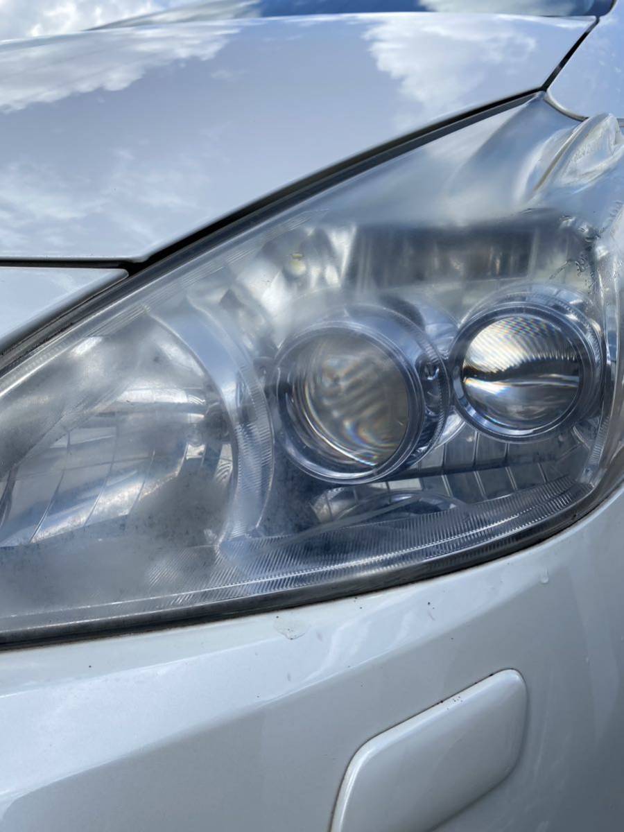 トヨタプリウスアルファZVW41 純正ヘッドランプセット速発送 クリップOK 電球付きTOYOTA PRIUS ALPHA HEADLIGHT SET 純正ヘッドライト_画像8