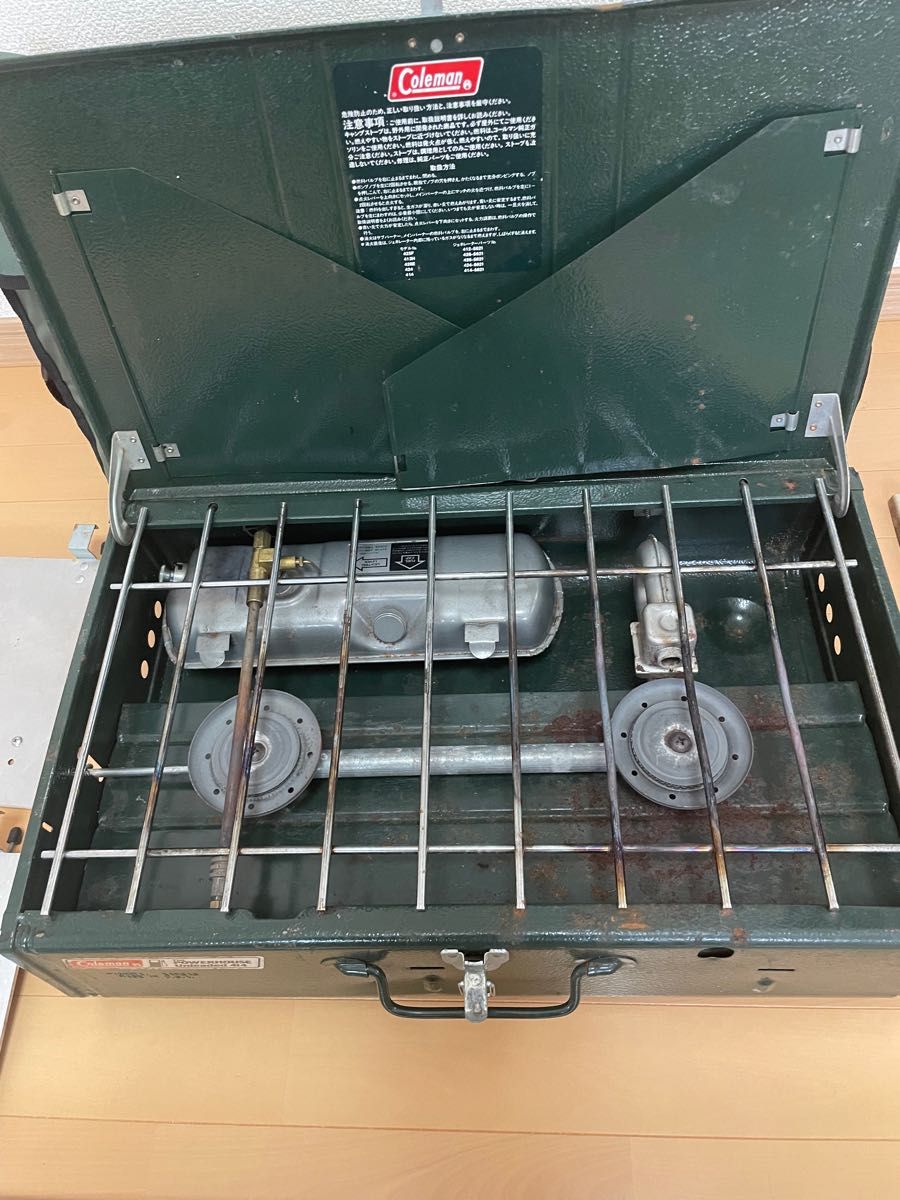 【中古】コールマン パワーハウス414 (ケース、スタンド等付き)