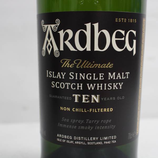 1円~ARDBEG（アードベッグ）10年 TEN 46％ 700ml E23J290006_画像2