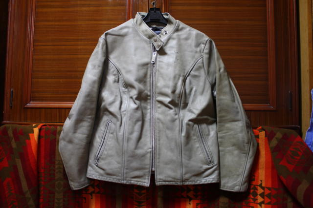 希少サイズ 超希少 グレー 60s ~ ビンテージ SCHOTT ショット レザー