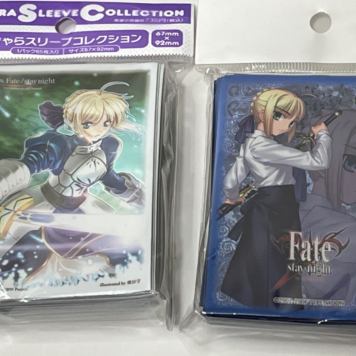 【未使用含】Fate セイバー　デッキホルダー デッキケース スリーブ