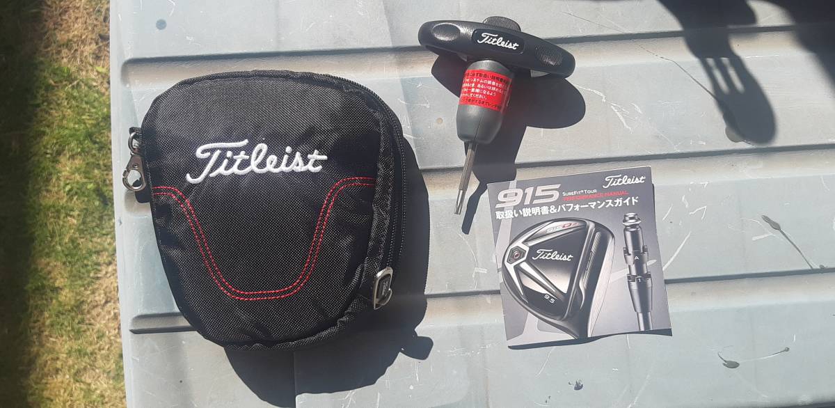 タイトリスト Titleist トルクレンチ ポーチ付_画像1