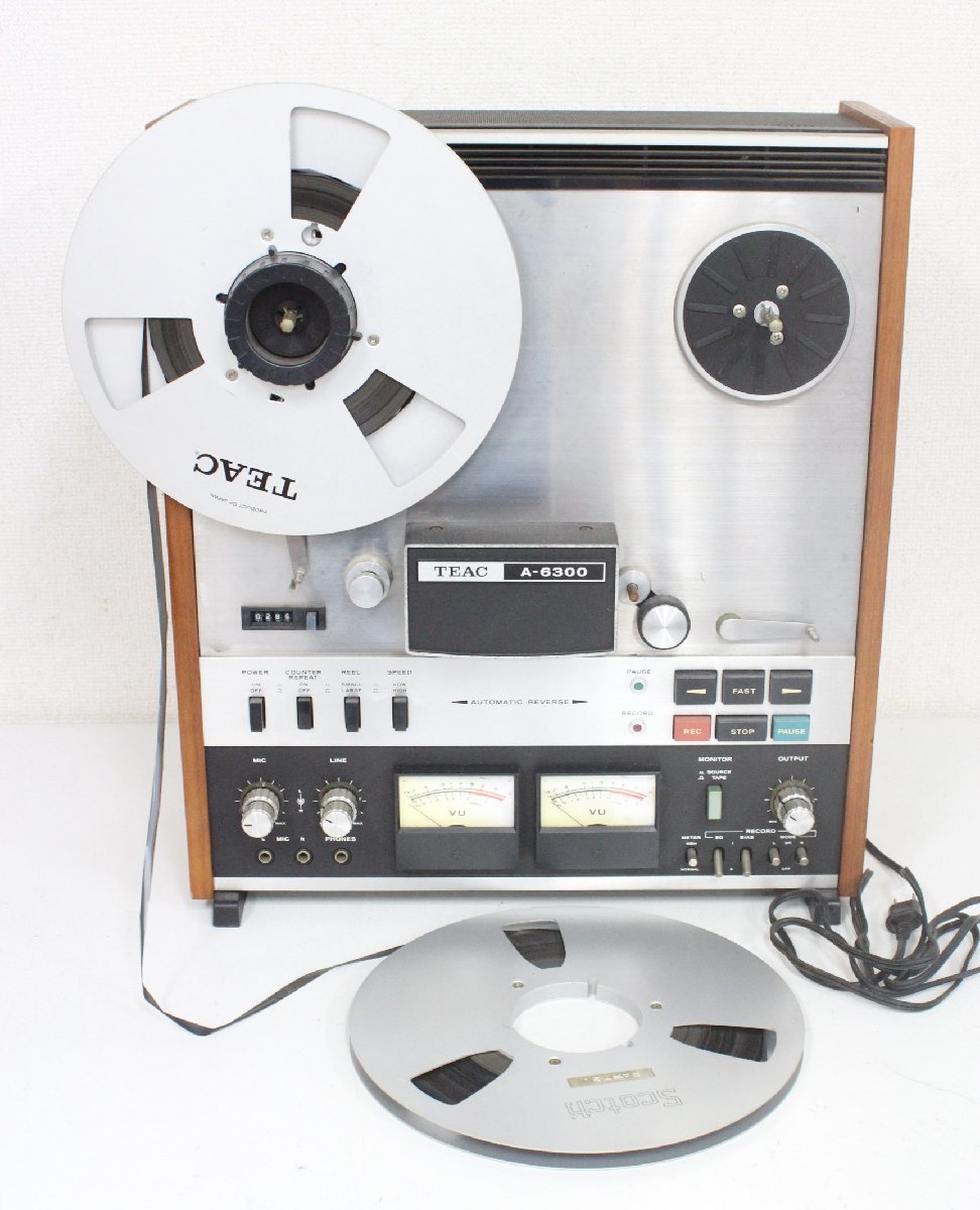 オープンリールデッキ TEAC A-6300-