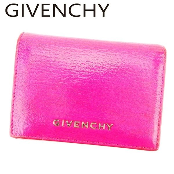 最も 【秋sale30%OFFクーポン】ジバンシィ 中古 シルバー ピンク ロゴ レディース ミニ 財布 ファスナー付き 財布 三つ折り その他 最も 【秋sale30%OFFクーポン】ジバンシィ 中古 シルバー ピンク ロゴ レディース ミニ 財布 ファスナー付き 財布 三つ折り その他