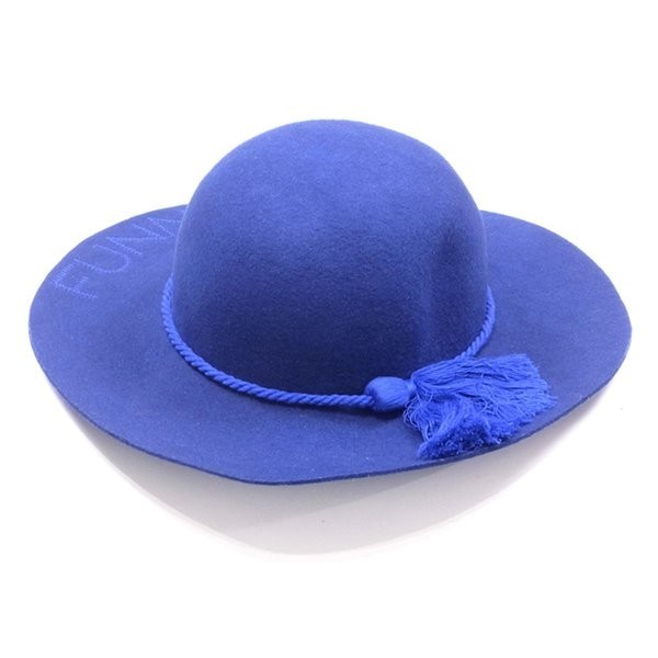 【オータムsale20％OFFクーポン】カシラ 帽子 レディース タッセル付き ハット ネイビー ブルー 中古