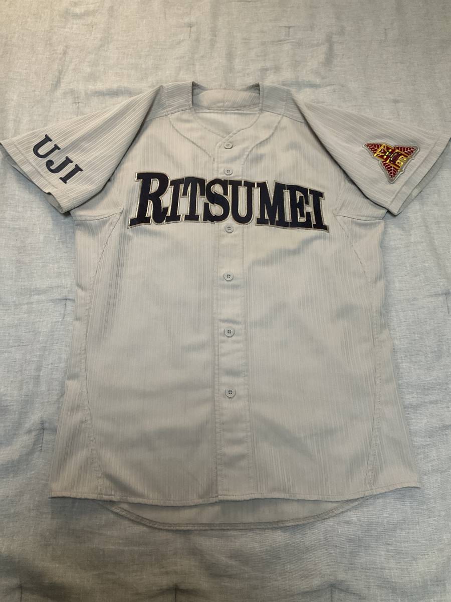 甲子園出場校】京都府・立命館宇治高校野球部ユニフォーム O 甲子園出場校】京都府・立命館宇治高校野球部ユニフォーム O