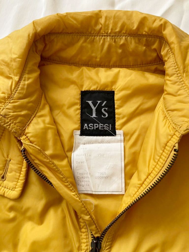 正規品直輸入】 Y's Yohji Yamamoto x ASPESI パデットジャケット