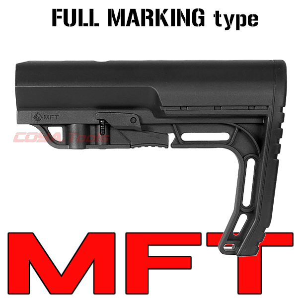 * full stamp * M4 for MFT BATTLELINK Minimalist type stock BLACK ( STOCK Battle link BMS Mini ma list 