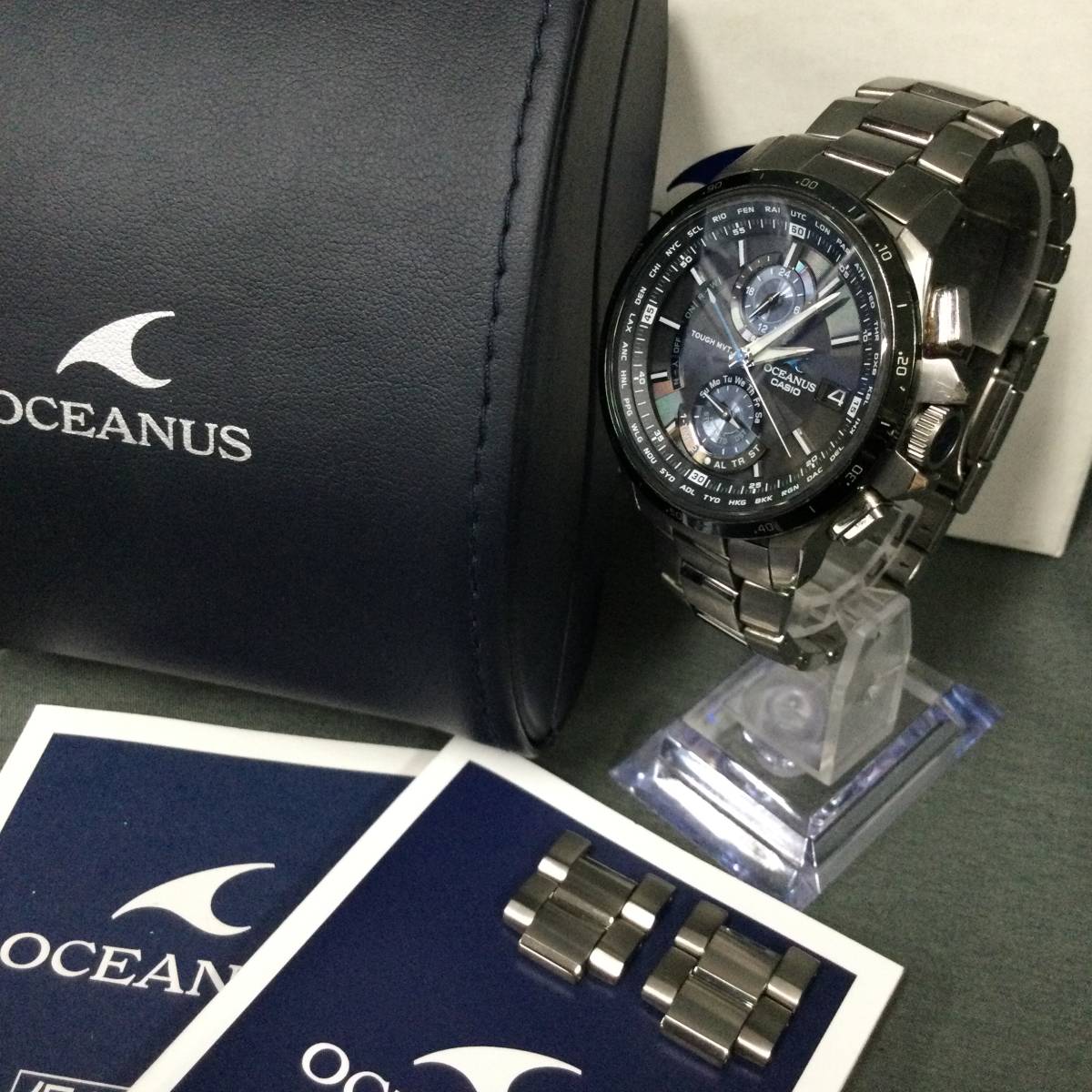 051010 244008 CASIO カシオ OCEANUS オシアナス ソーラー OCＷ-T1010