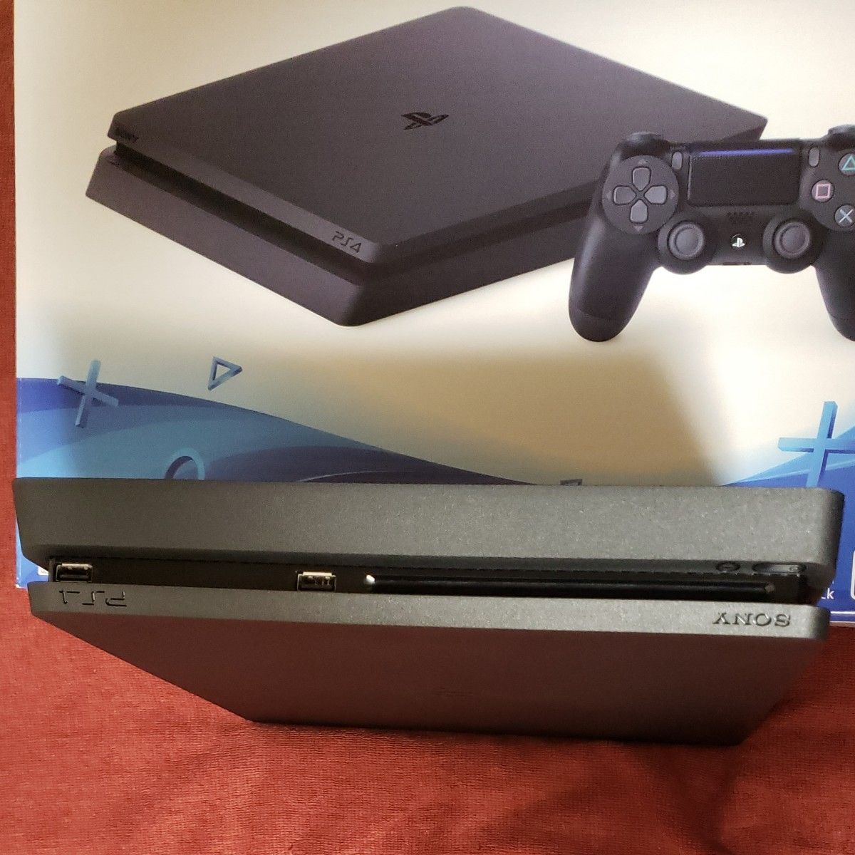 PlayStation4 ジェット・ブラック 500GB CUH-2200AB01　本体美品 スリムタイプ